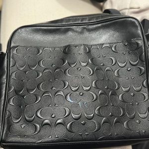 Coach Logo Leather Bag